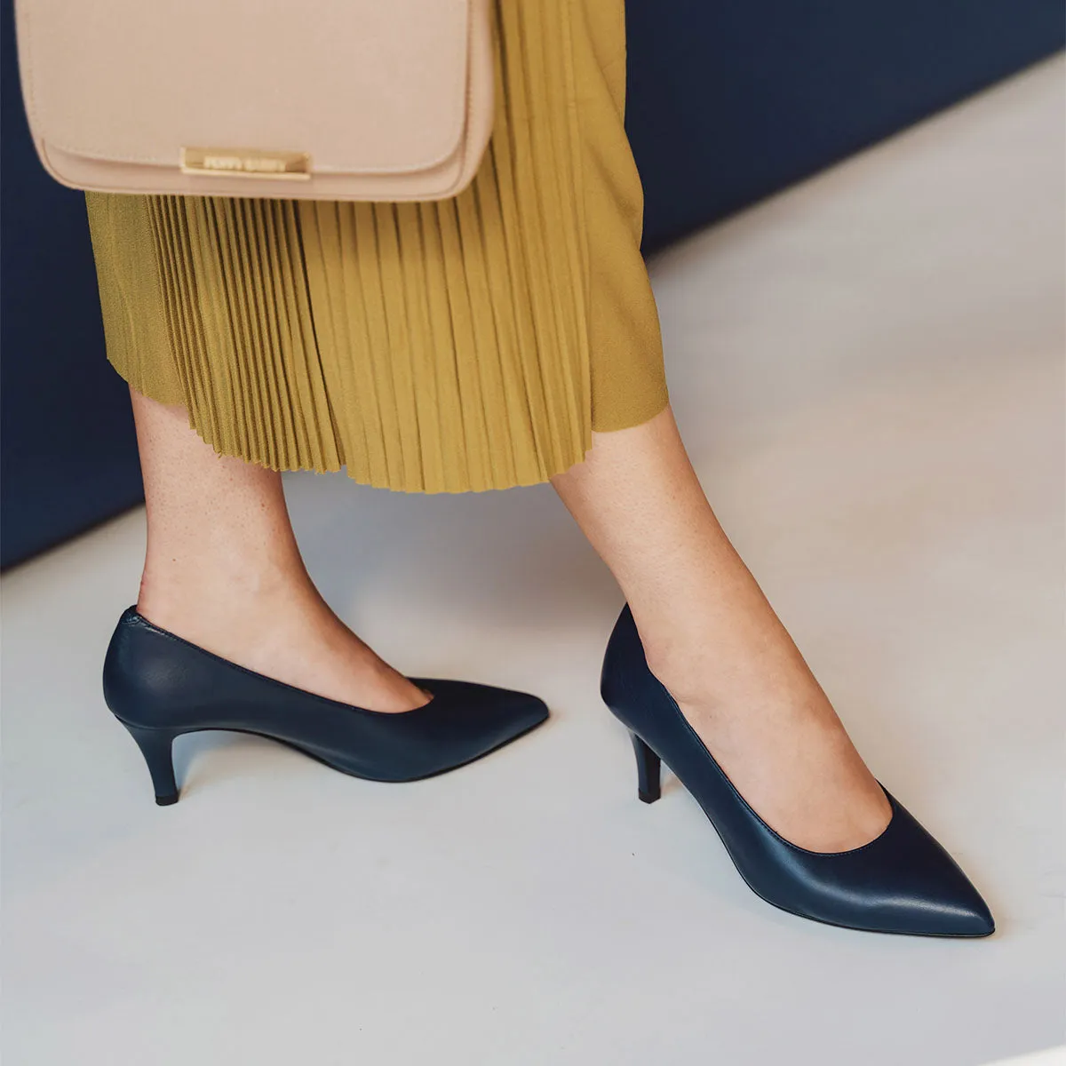 The Grace Pump Navy sold by Poppy Barley product image thumbnail 2