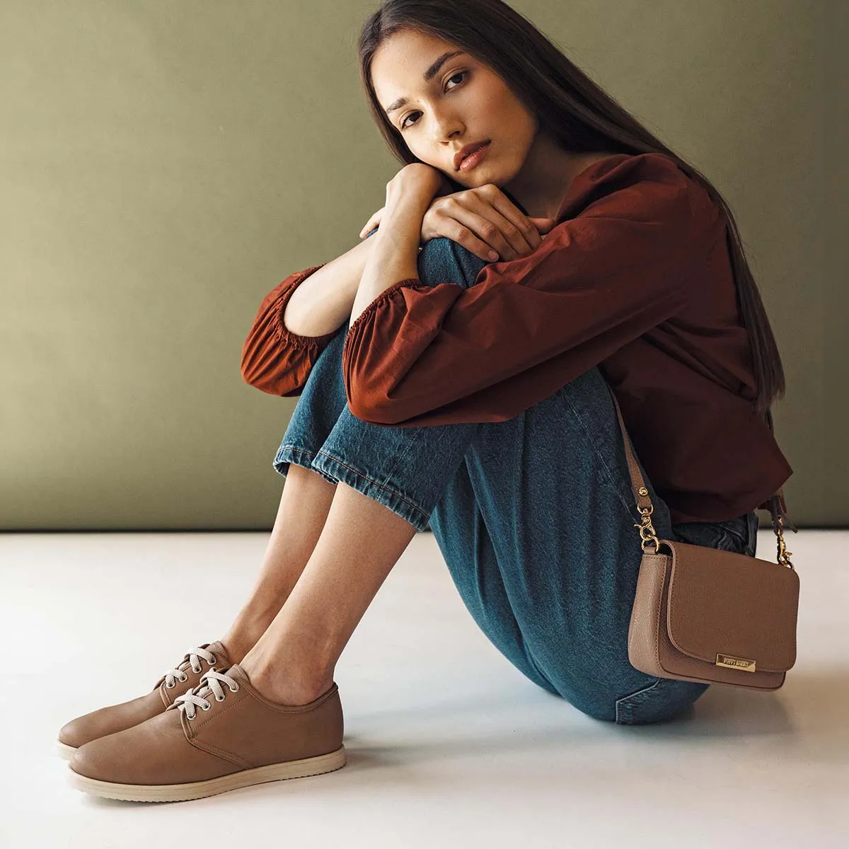 The Eyelet Sneaker Biscotti sold by Poppy Barley product image thumbnail 5