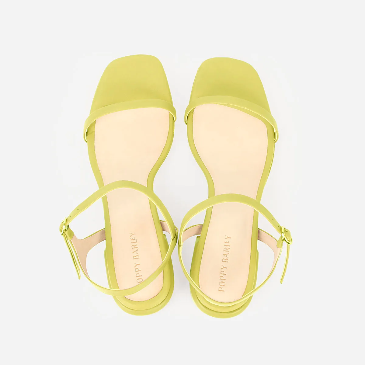 The Lindsay Heeled Sandal Citrus sold by Poppy Barley product image thumbnail 3