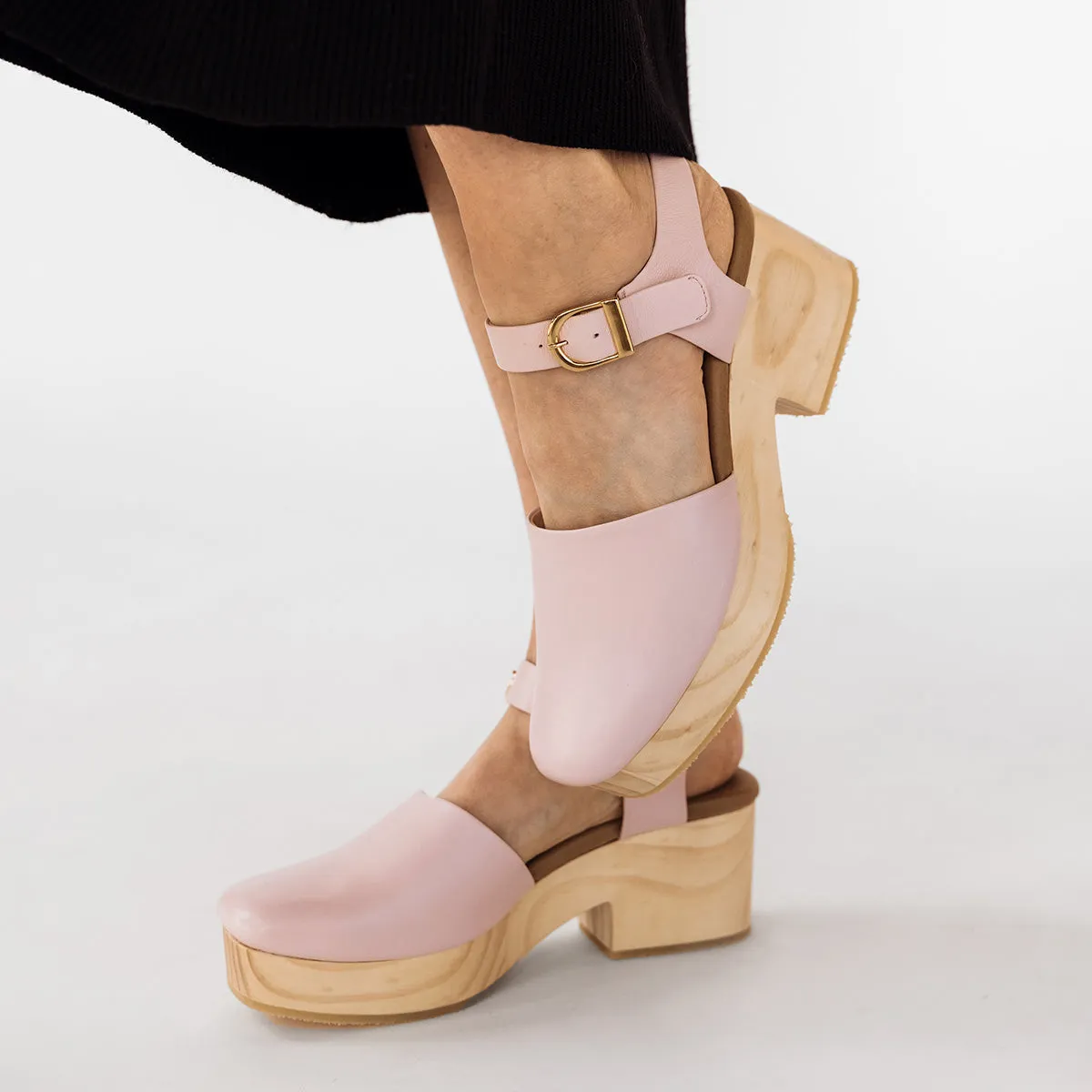 The East Coast Clog Chalk Pink sold by Poppy Barley product image thumbnail 3