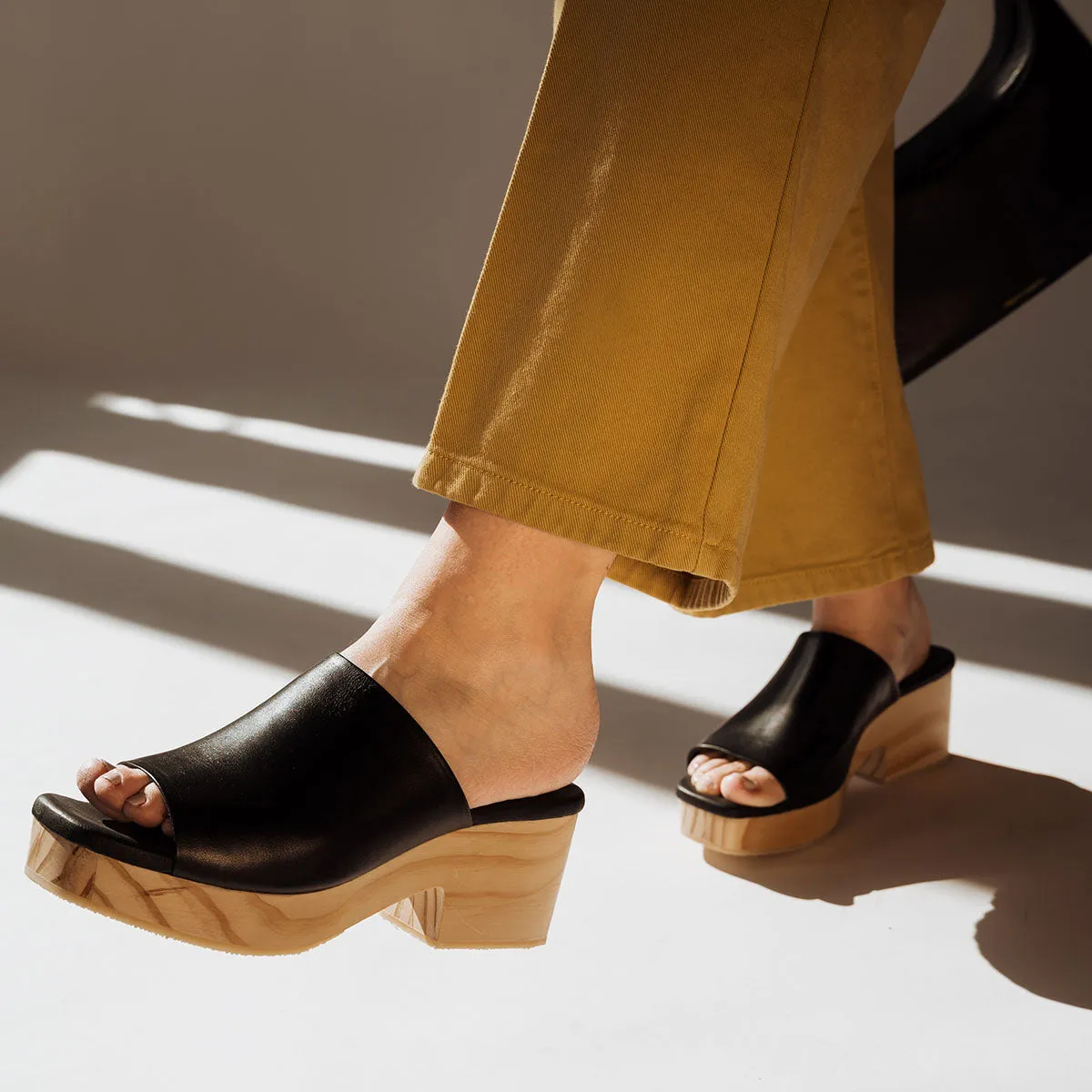 The Boardwalk Clog Black sold by Poppy Barley product image thumbnail 2