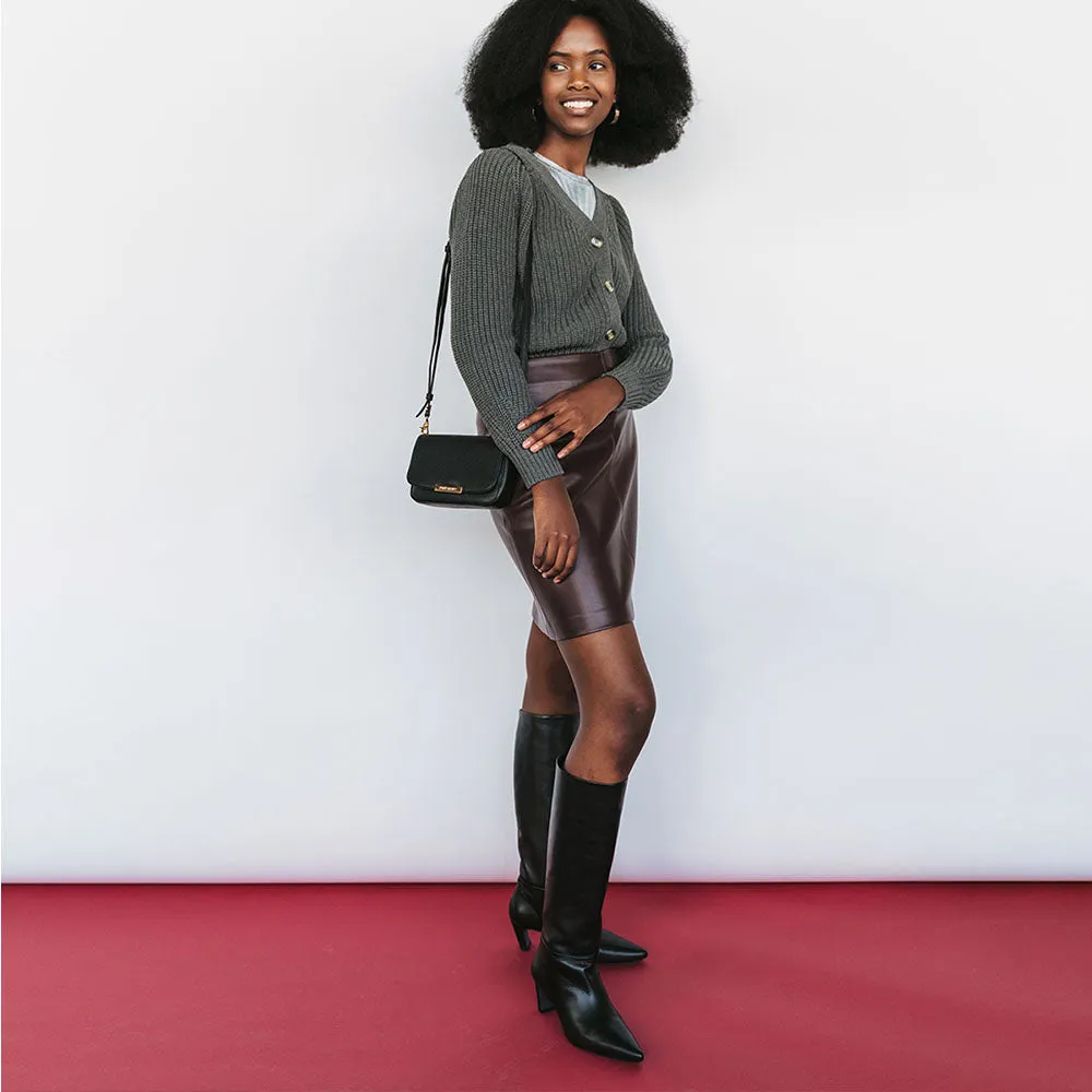 The Novel Cardigan Melange Grey sold by Poppy Barley product image thumbnail 2