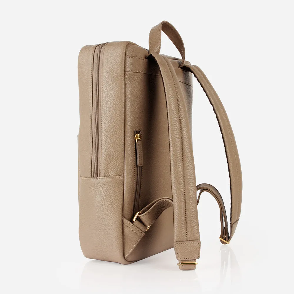 The Slim Backpack Biscotti sold by Poppy Barley product image thumbnail 2