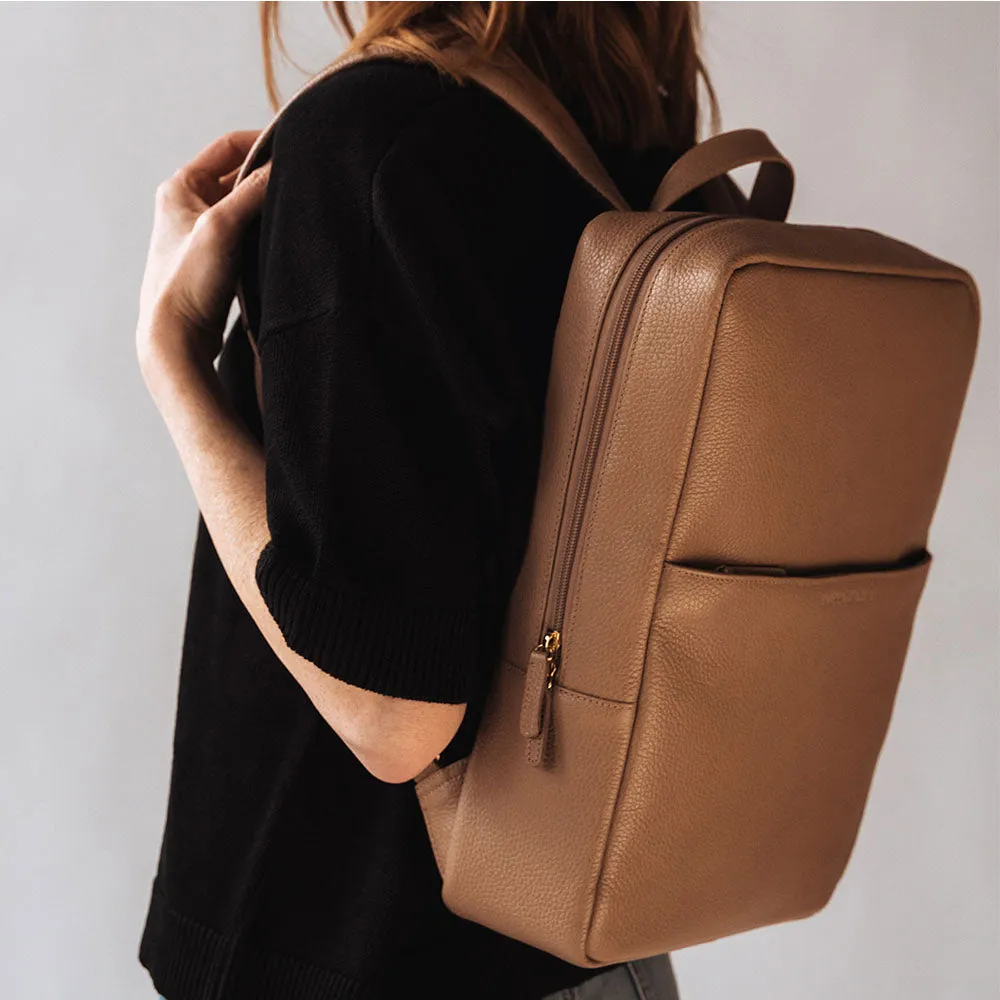 The Slim Backpack Biscotti sold by Poppy Barley product image thumbnail 3