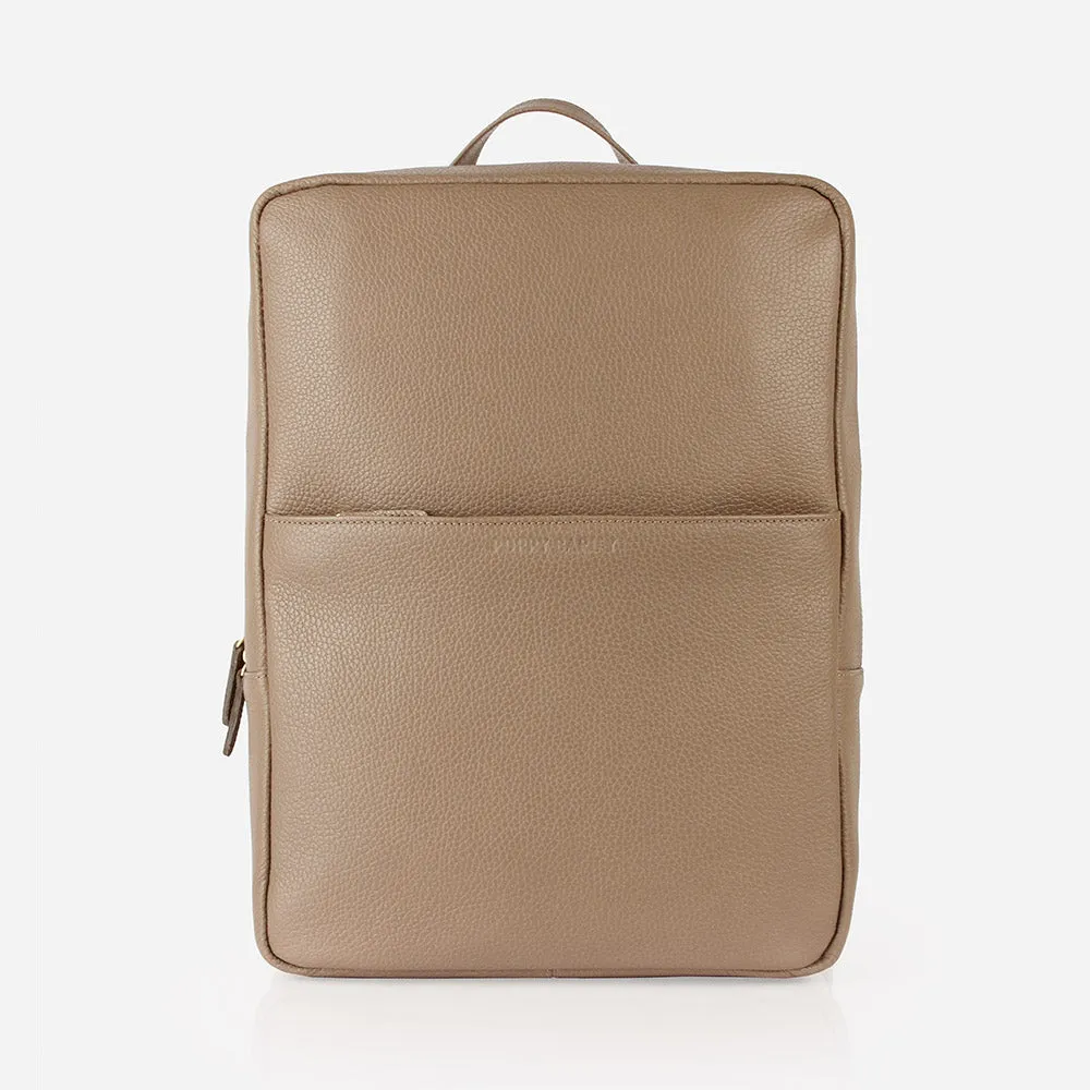 The Slim Backpack Biscotti sold by Poppy Barley