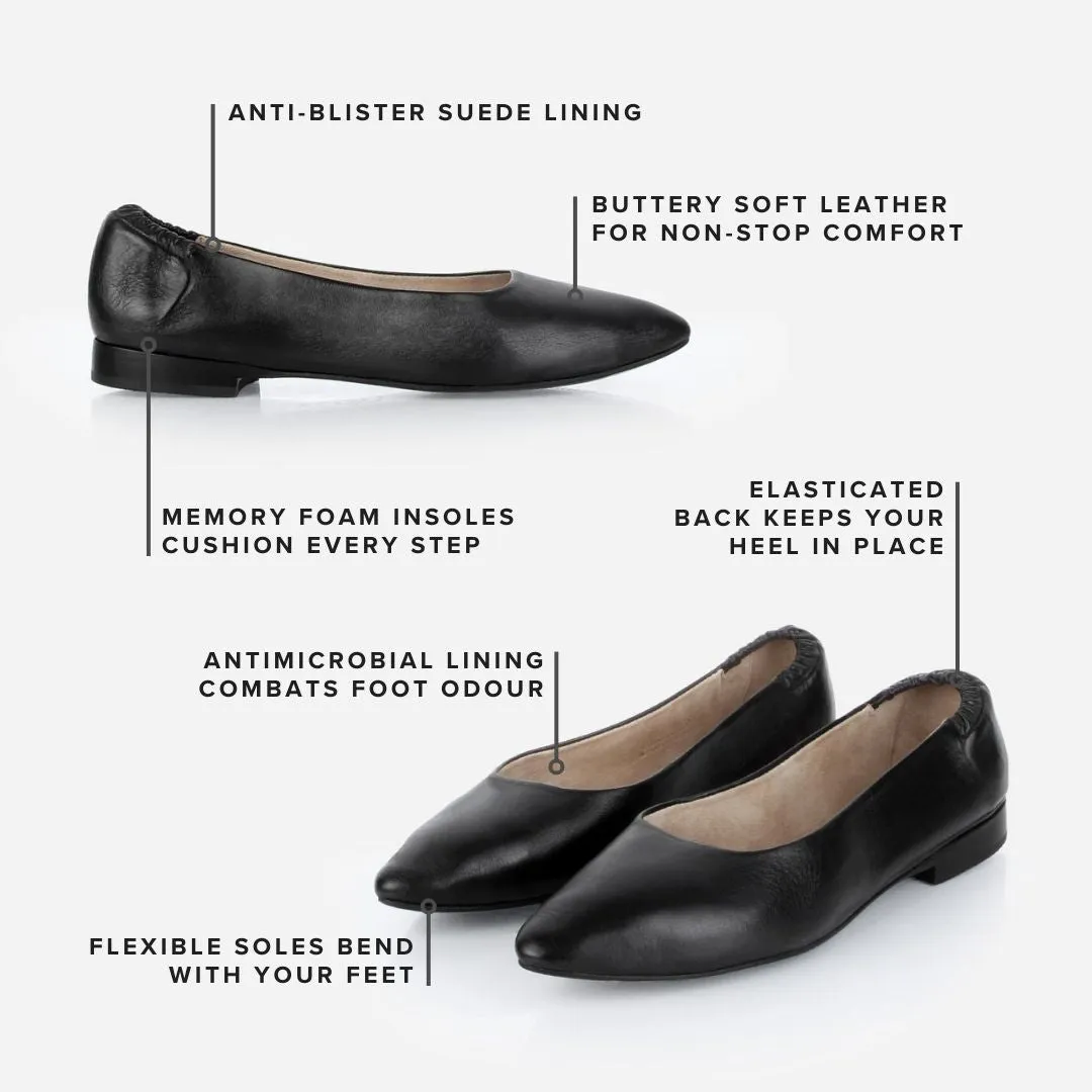 The On-The-Go Ballet Flat Biscotti sold by Poppy Barley product image thumbnail 4