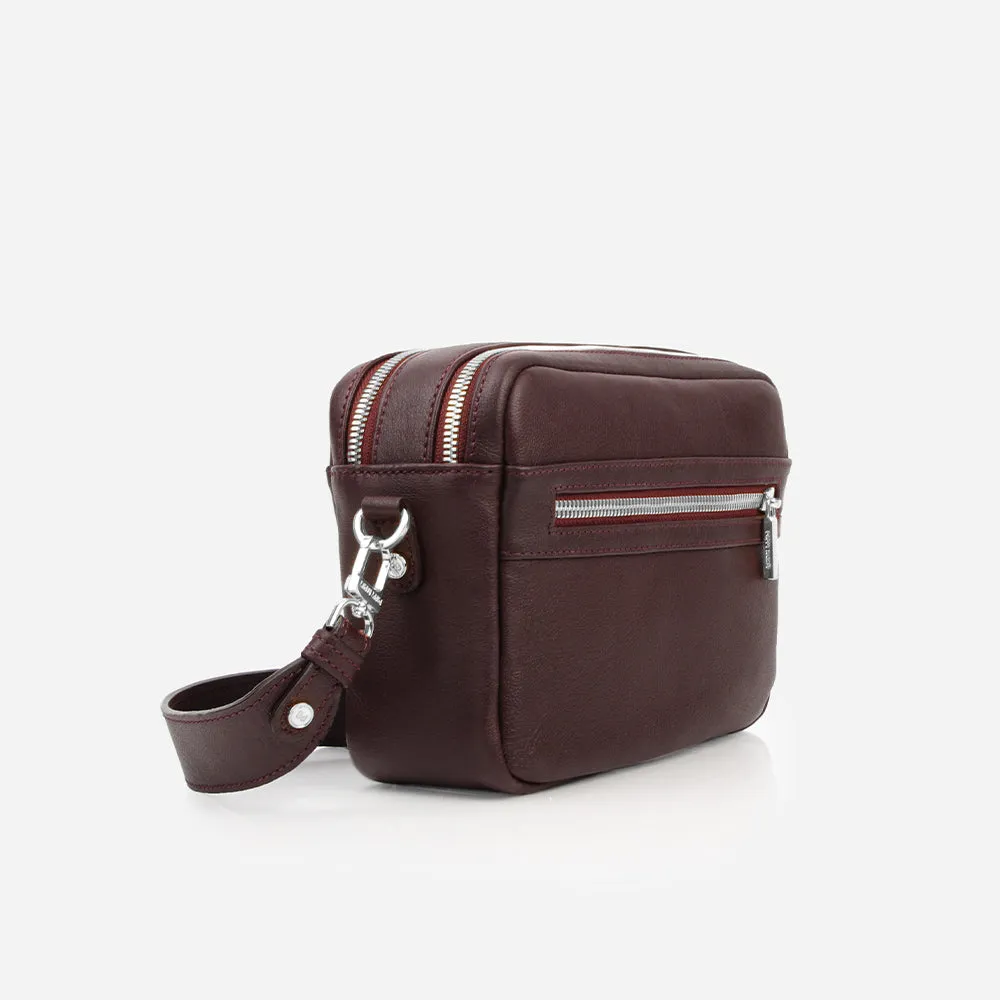 The Buena Vista Camera Bag Plum sold by Poppy Barley product image thumbnail 5