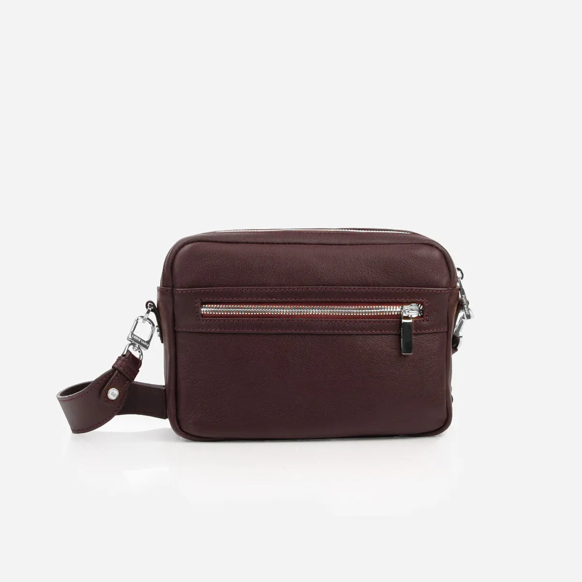 The Buena Vista Camera Bag Plum sold by Poppy Barley product image thumbnail 3