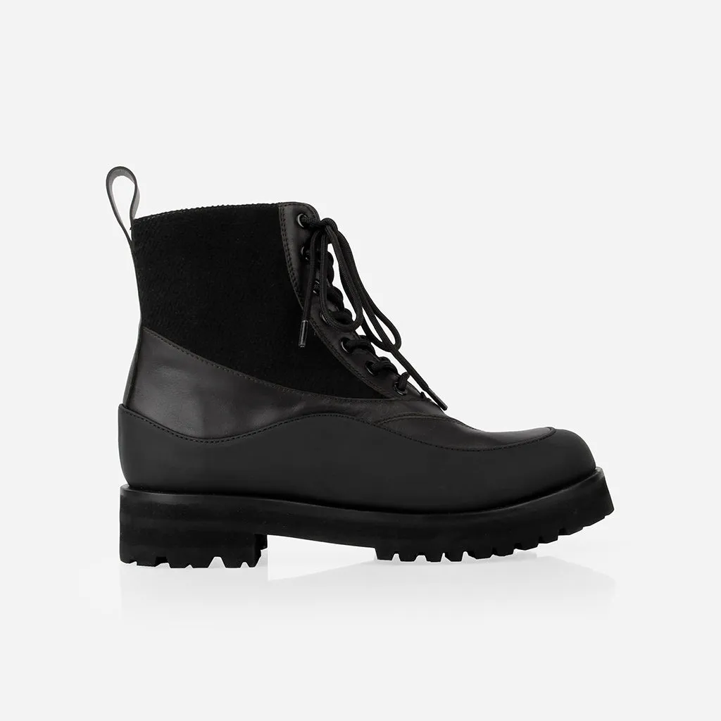 The Summit Boot Black sold by Poppy Barley