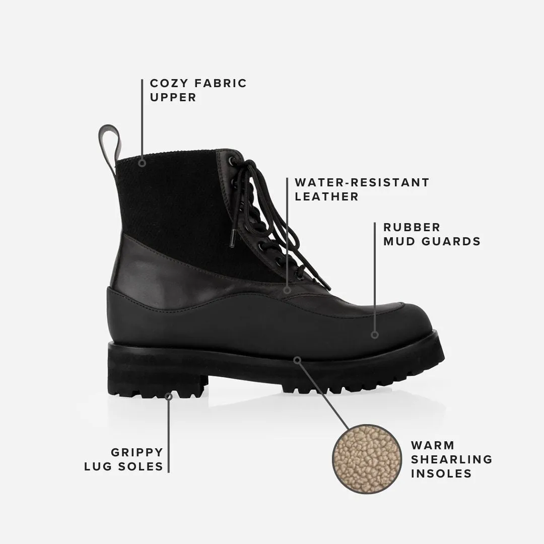 The Summit Boot Black sold by Poppy Barley product image thumbnail 3