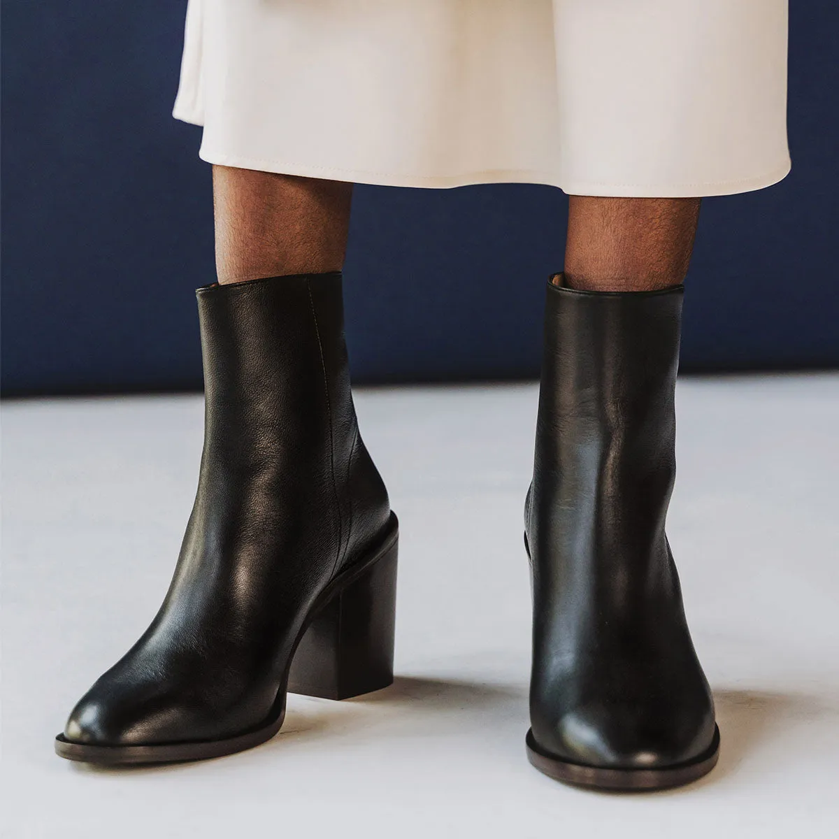 The High Street Ankle Boot Black sold by Poppy Barley product image thumbnail 5