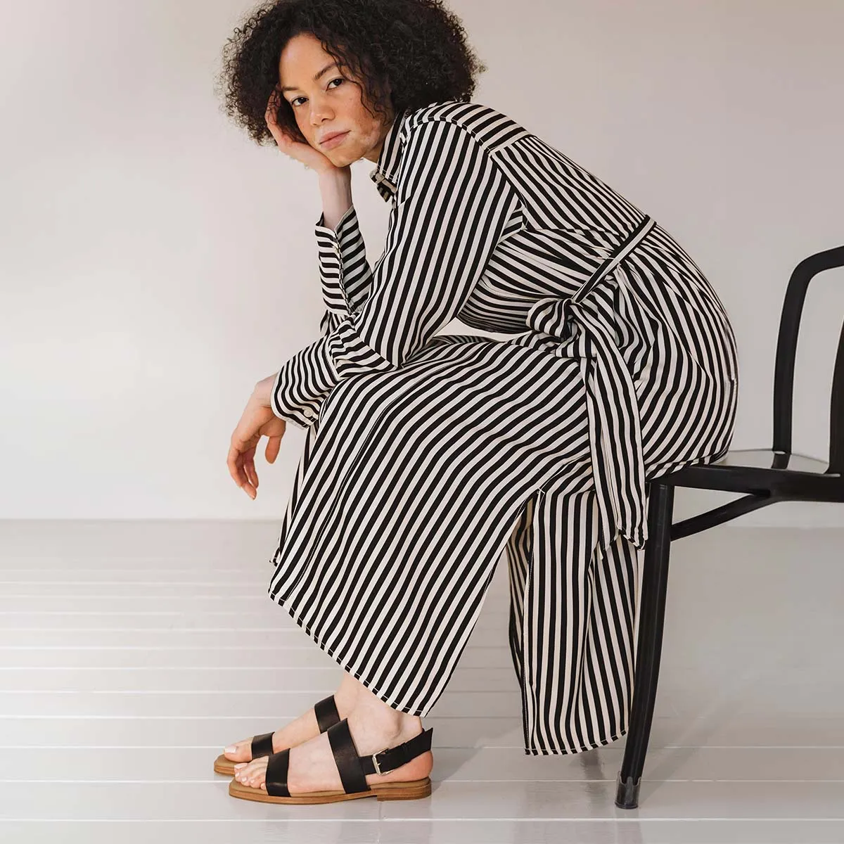 The Patio Sandal Black sold by Poppy Barley product image thumbnail 4