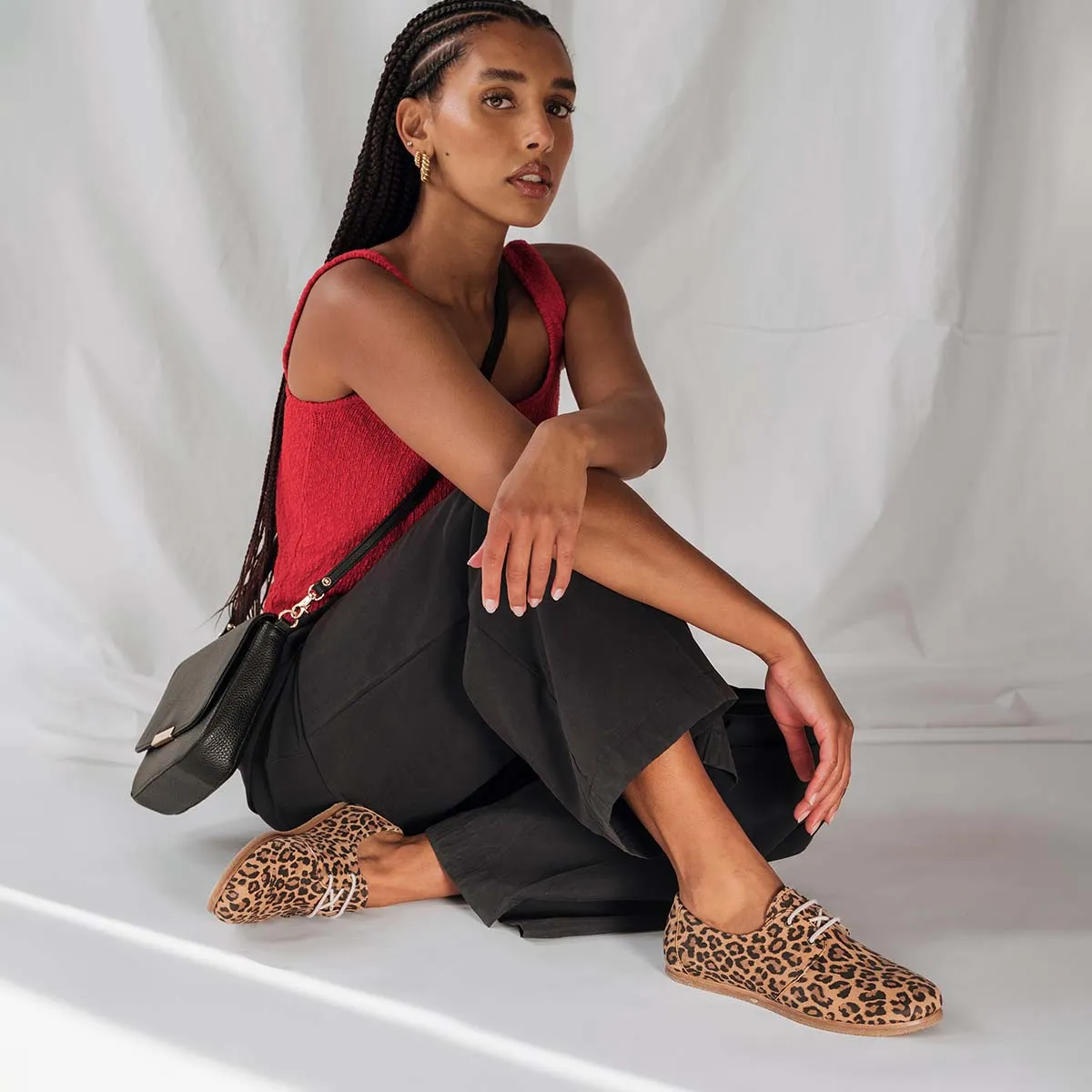 The Eyelet Oxford 2.0 Leopard Nubuck sold by Poppy Barley product image thumbnail 5