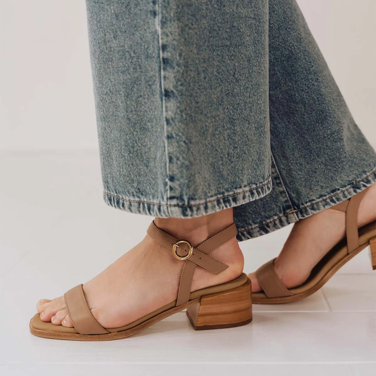 The Social Heeled Sandal Biscotti sold by Poppy Barley product image thumbnail 2