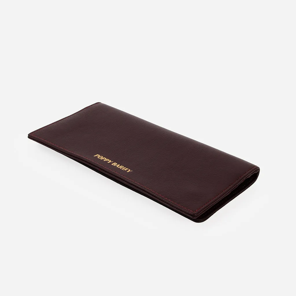 The Refined Wallet Aubergine sold by Poppy Barley product image thumbnail 4