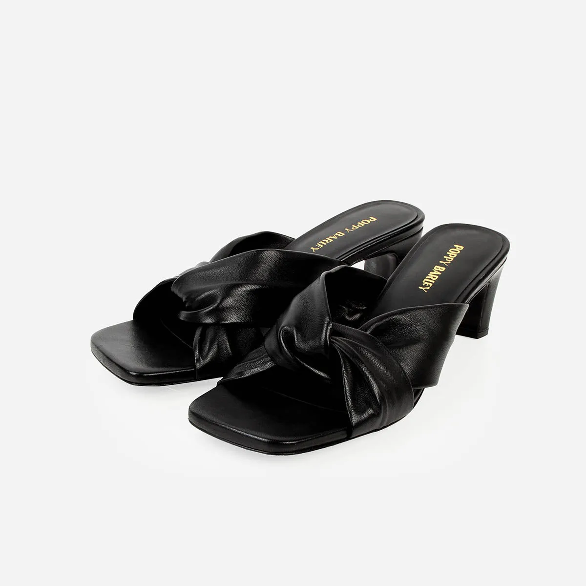 The Margot Heeled Sandal Black sold by Poppy Barley product image thumbnail 3