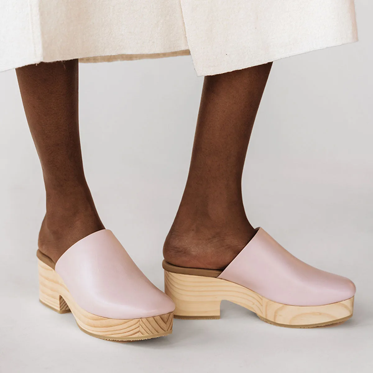 The West Coast Clog Chalk Pink sold by Poppy Barley product image thumbnail 2