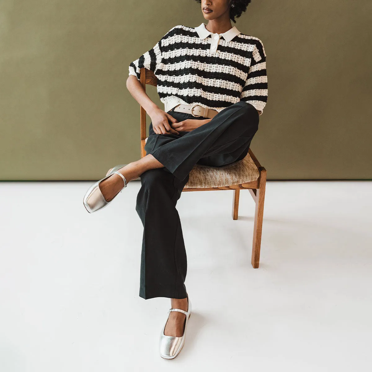 The Studio Mary Jane Silver sold by Poppy Barley product image thumbnail 5