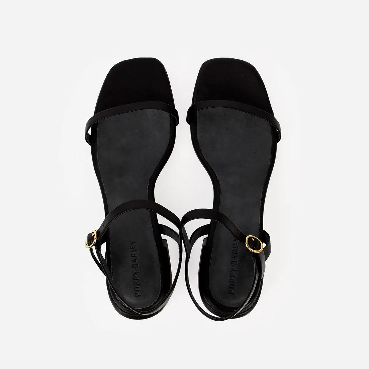 The Lindsay Heeled Sandal Black sold by Poppy Barley product image thumbnail 3