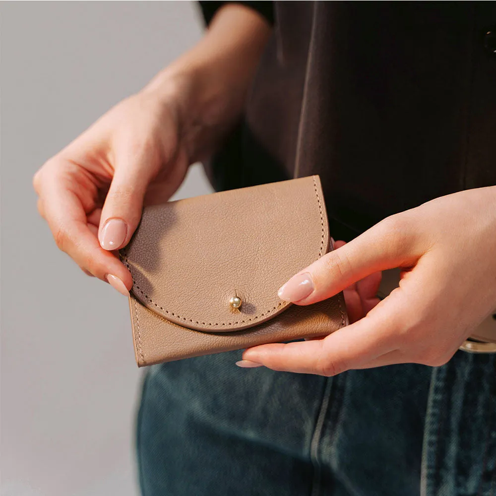 The Cardholder Biscotti Micro Pebble sold by Poppy Barley product image thumbnail 2