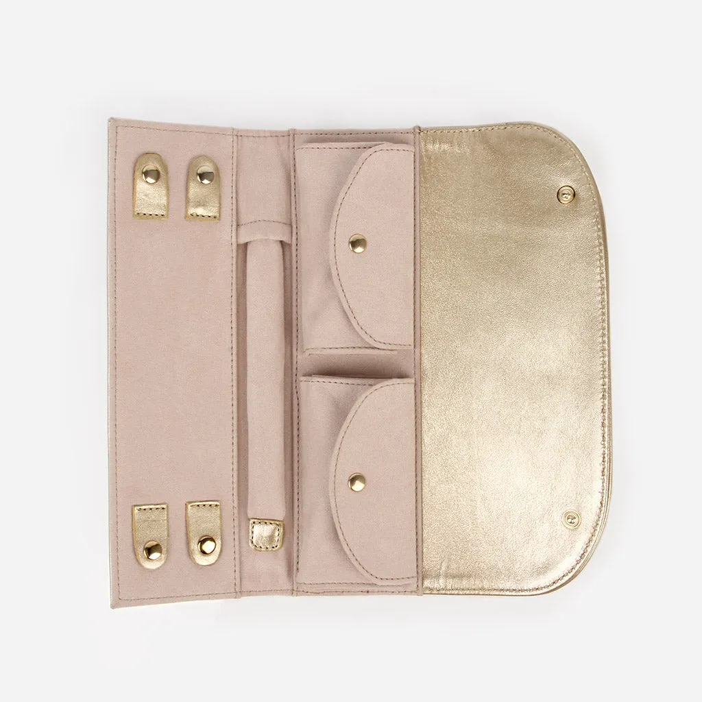 The Travel Jewelry Case Champagne sold by Poppy Barley product image thumbnail 2