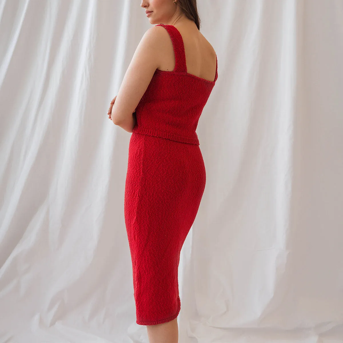 The Hamptons Skirt Poppy Red sold by Poppy Barley product image thumbnail 4