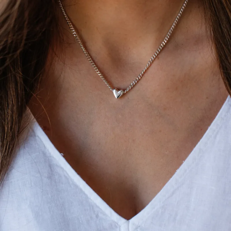 The I Heart You Charm made by Poppy Barley