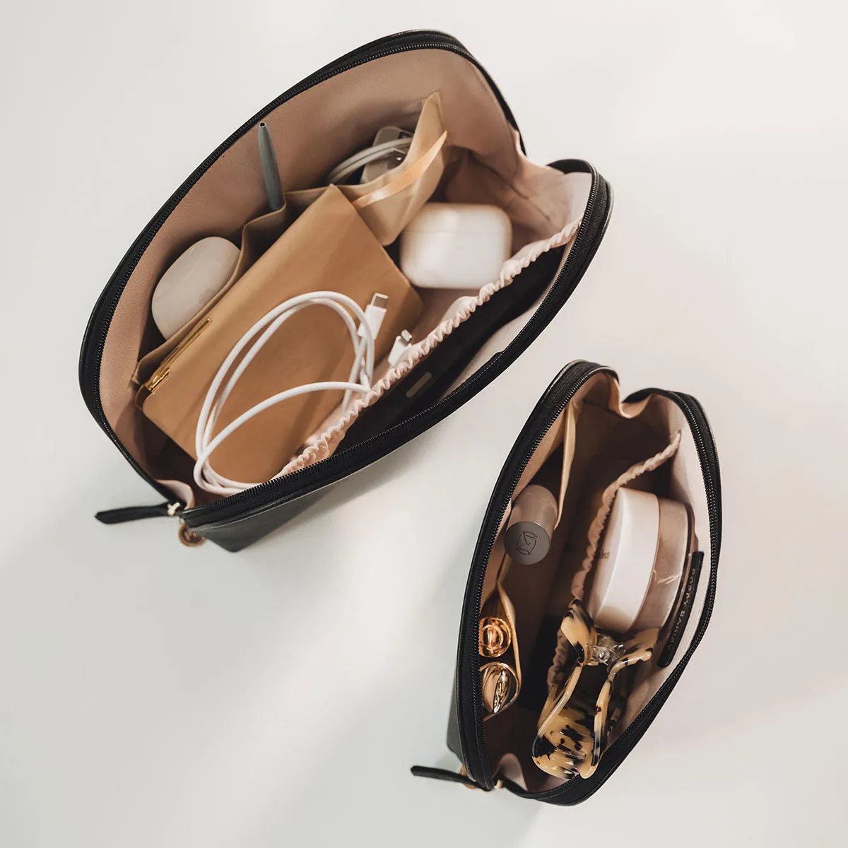 The Universal Pouch Large Champagne sold by Poppy Barley product image thumbnail 3