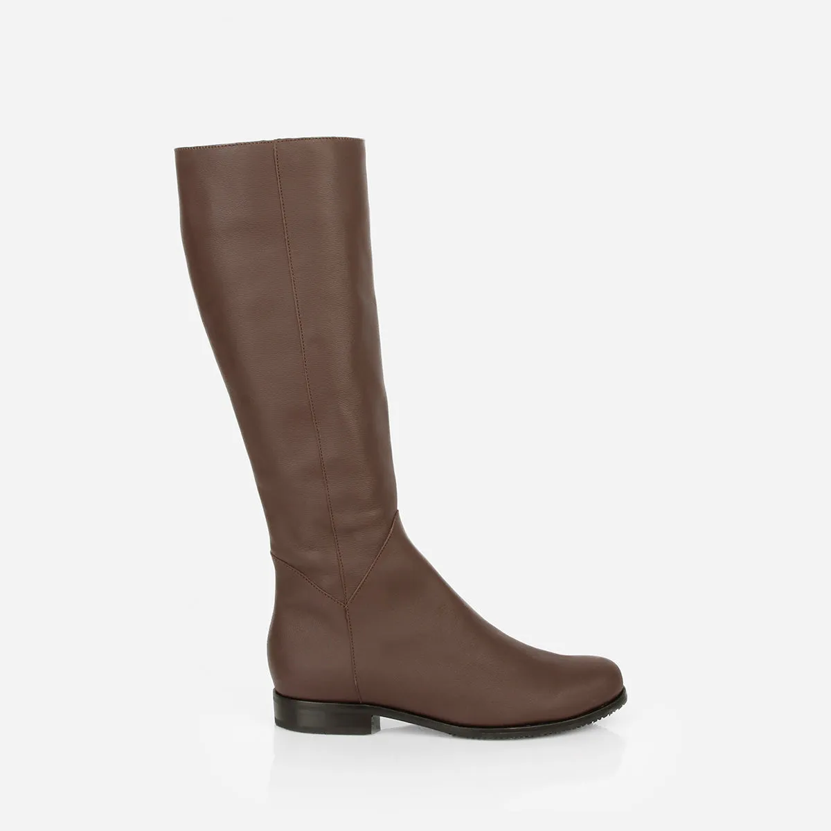 The Kensington Boot Java Micro Pebble Made To Order sold by Poppy Barley