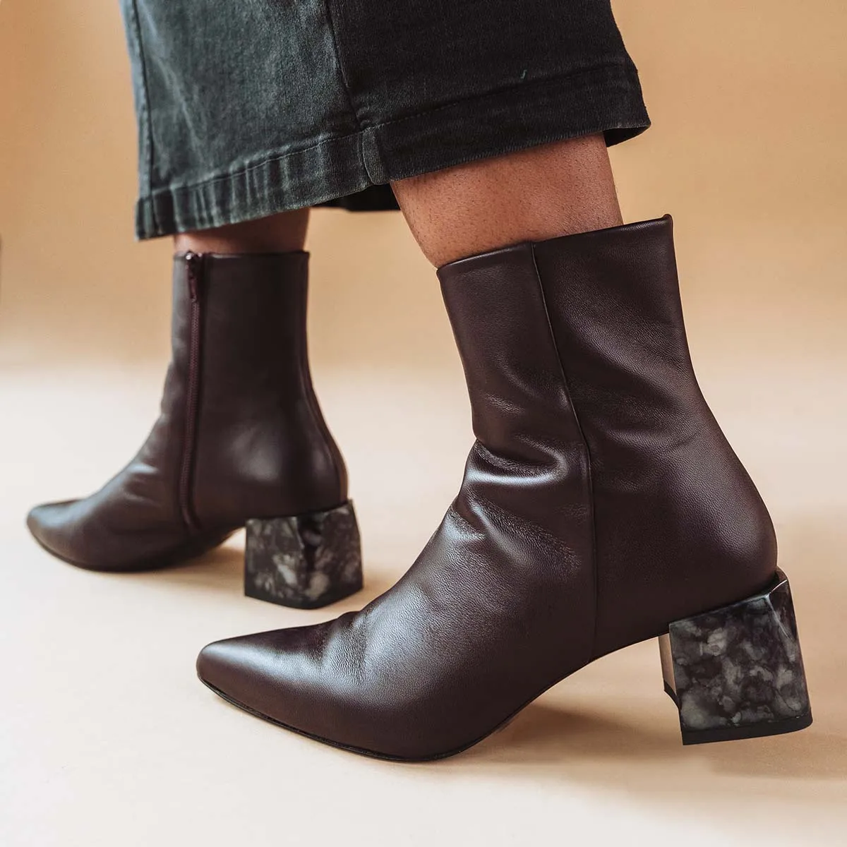 The On Point Boot Plum sold by Poppy Barley product image thumbnail 2