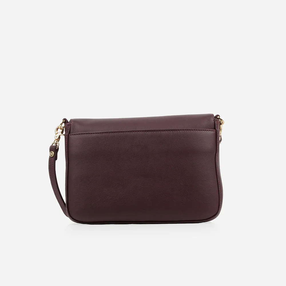 The Medium Day To Night Bag Plum sold by Poppy Barley product image thumbnail 3