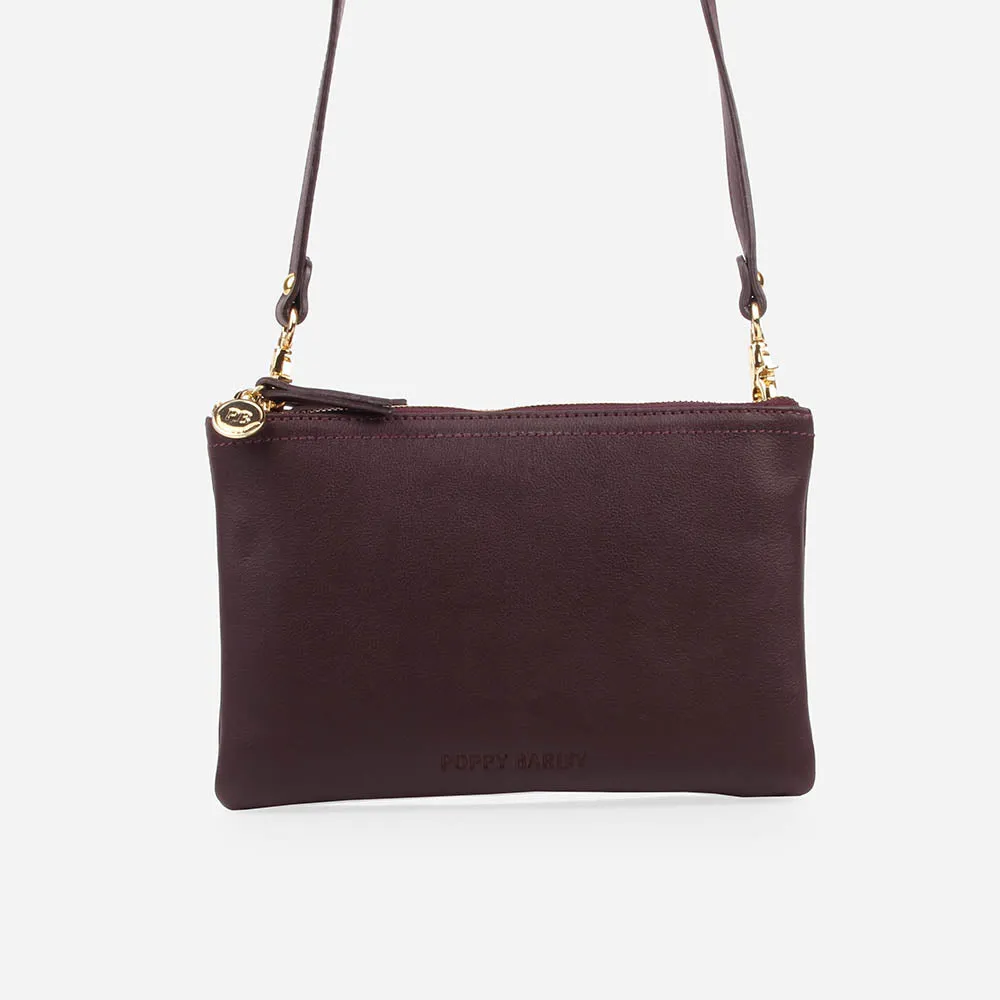 The Essentials Purse 2.0 Plum sold by Poppy Barley