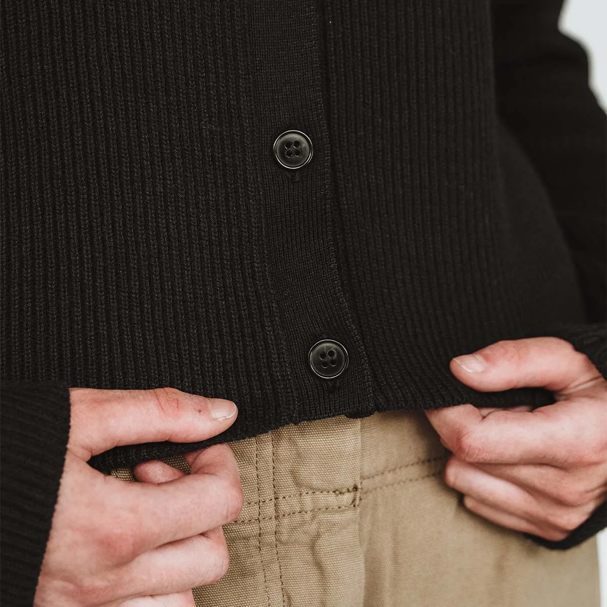 The Capsule Cardigan Black sold by Poppy Barley product image thumbnail 2