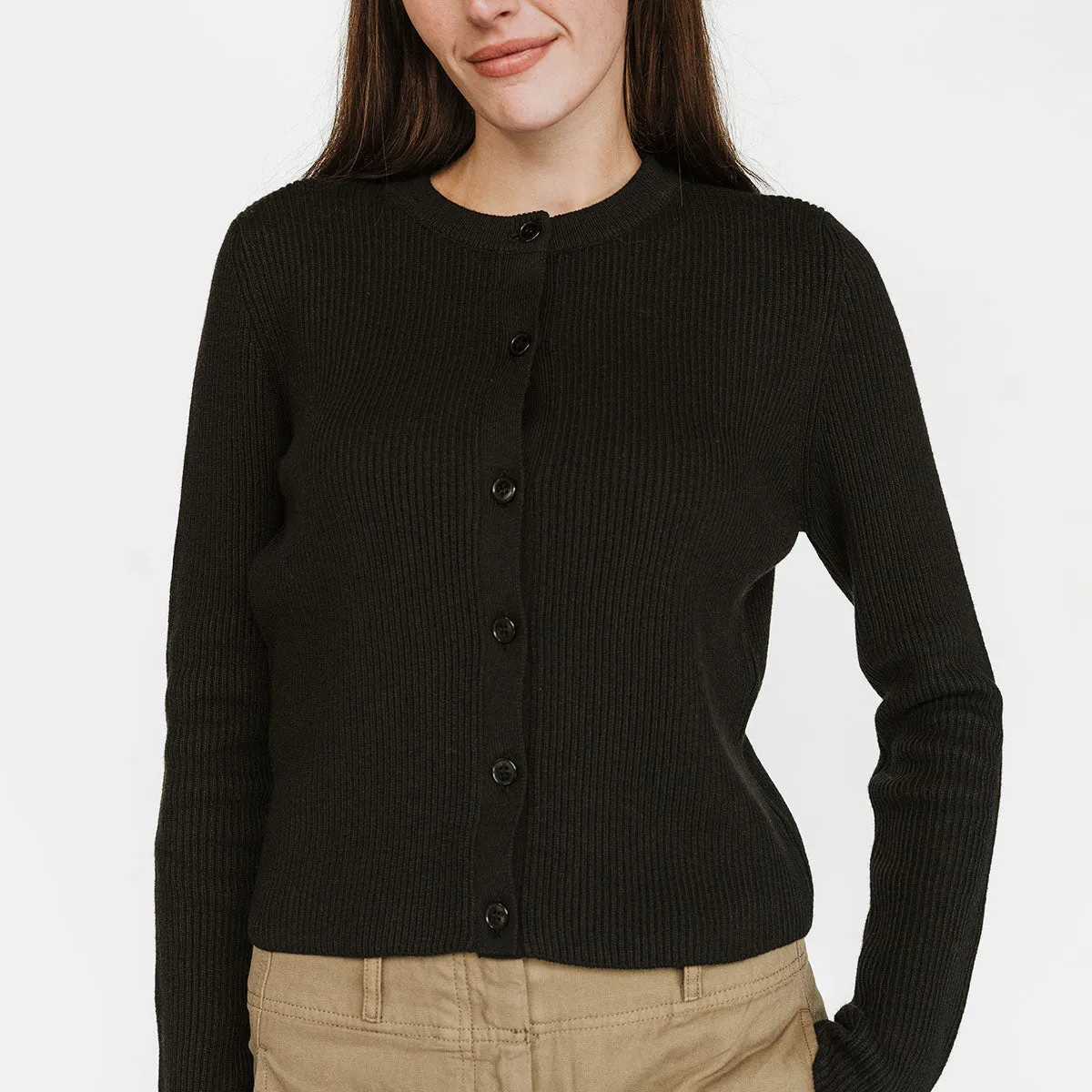 The Capsule Cardigan Black sold by Poppy Barley product image thumbnail 3