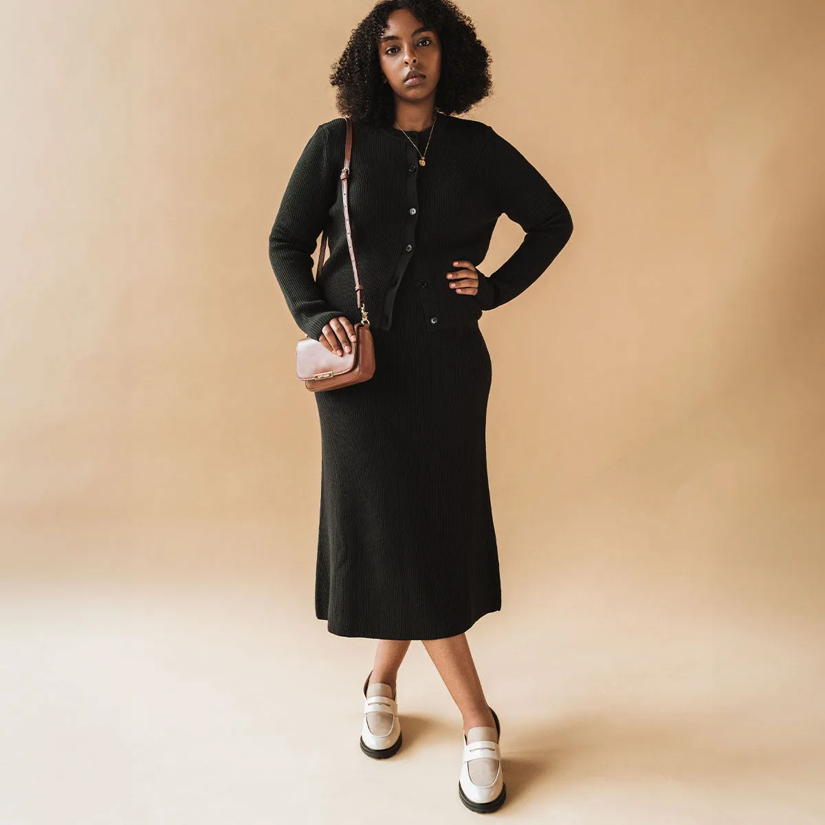 The Capsule Cardigan Black sold by Poppy Barley product image thumbnail 4