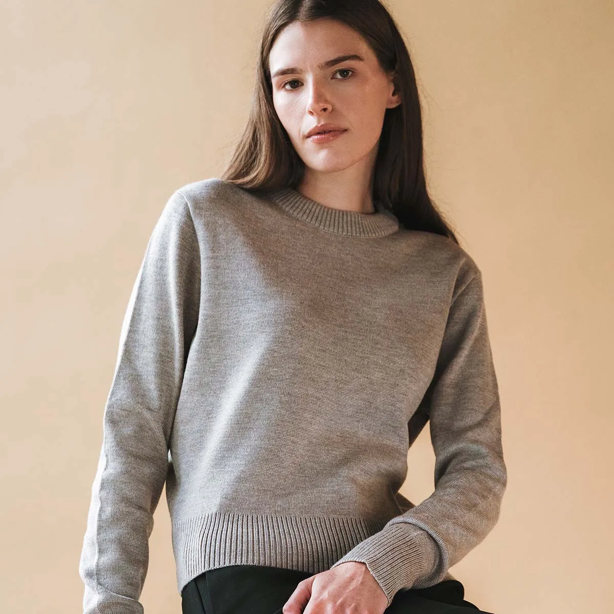 The Core Crewneck London Fog sold by Poppy Barley