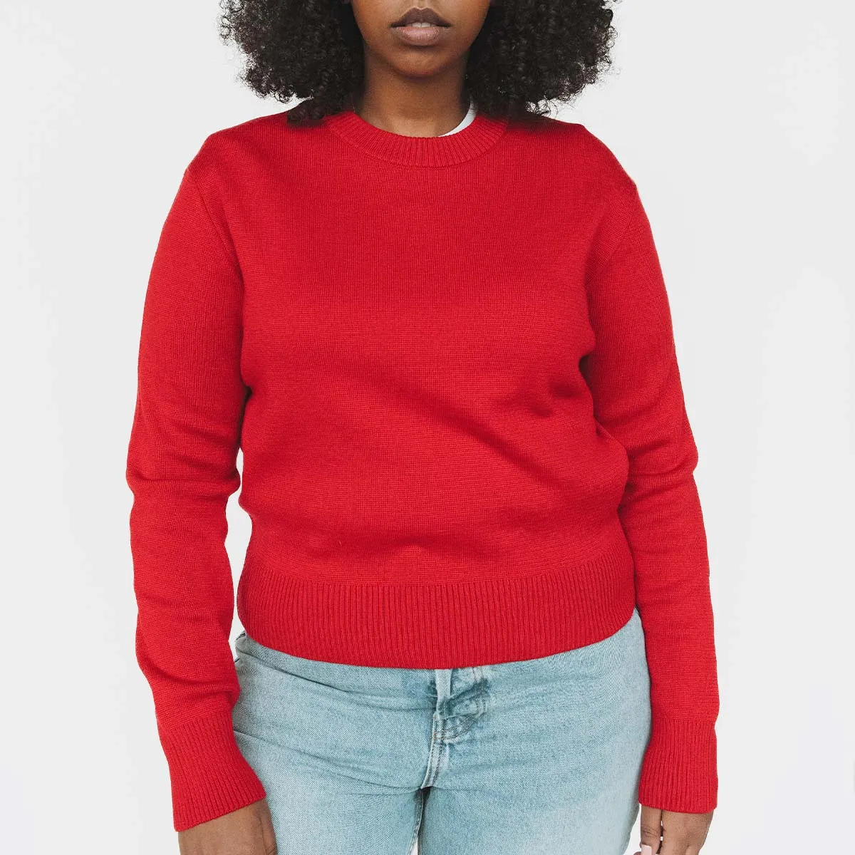 The Core Crewneck Crimson sold by Poppy Barley product image thumbnail 3