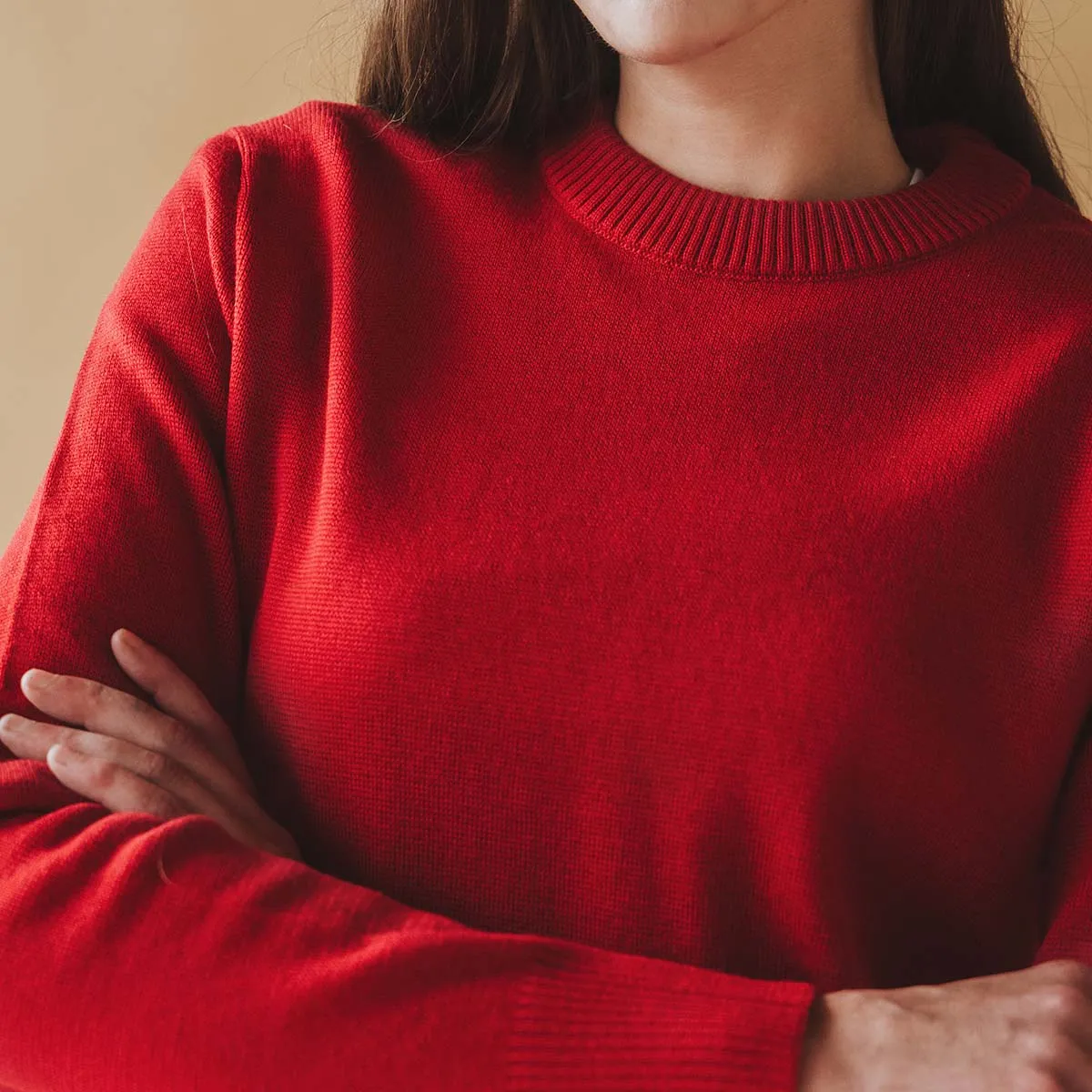 The Core Crewneck Crimson sold by Poppy Barley product image thumbnail 5