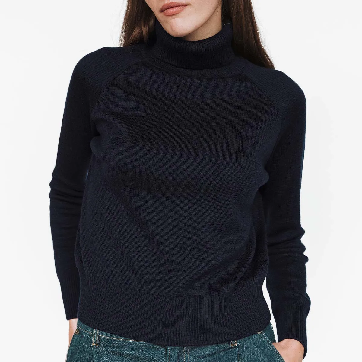 The Go-To Turtleneck Midnight sold by Poppy Barley product image thumbnail 5