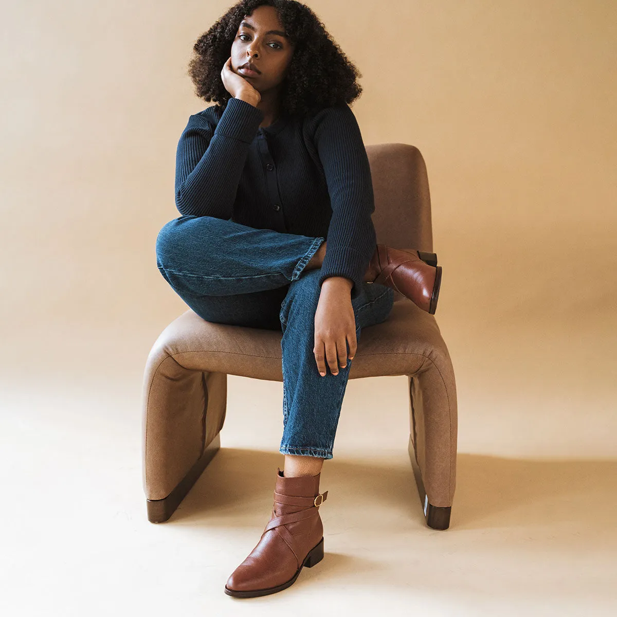 The Foothills Boot Redwood sold by Poppy Barley product image thumbnail 4