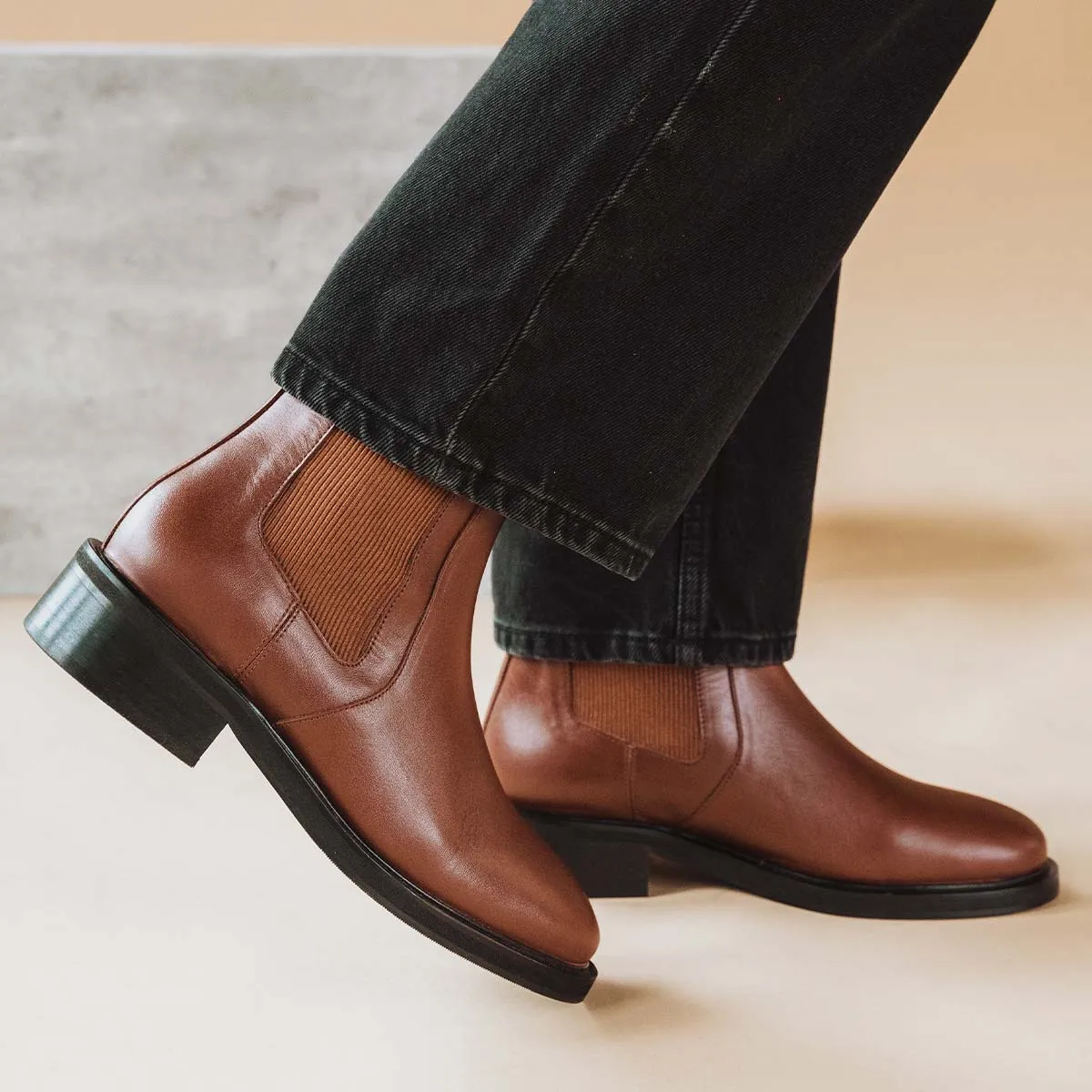 The Metro Chelsea Boot Riding Brown sold by Poppy Barley product image thumbnail 2