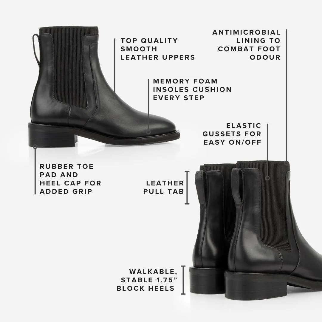 The Metro Chelsea Boot Black sold by Poppy Barley product image thumbnail 3