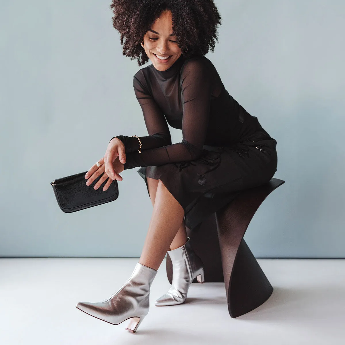 The Toujours Boot Silver sold by Poppy Barley product image thumbnail 2