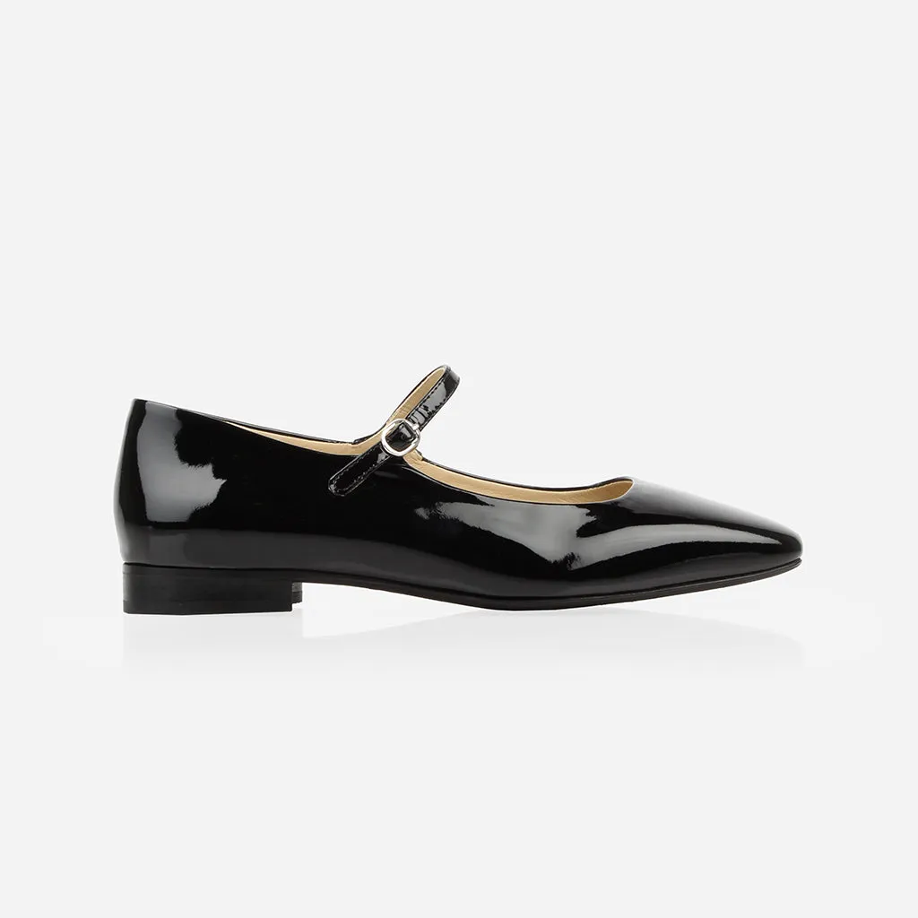 The Studio Mary Jane Black Patent sold by Poppy Barley