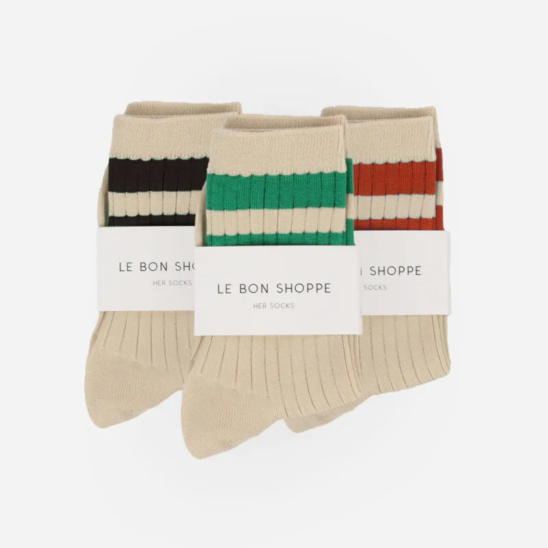 Le Bon Shoppe Her Varsity Socks Varsity Kit sold by Poppy Barley
