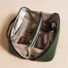 The Cosmetic Case Large Evergreen sold by Poppy Barley
