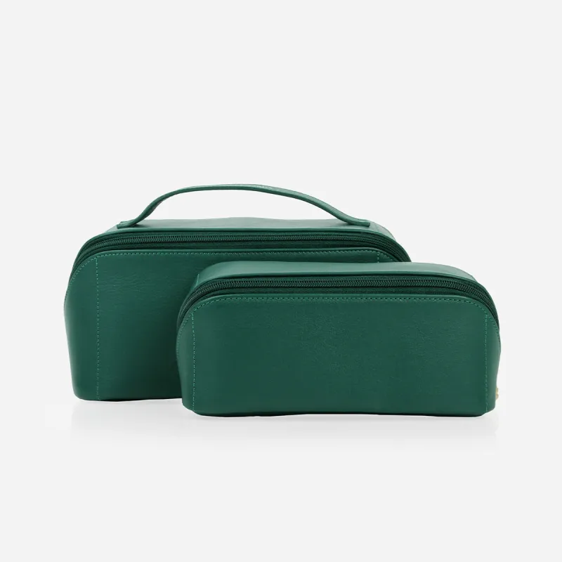 The Cosmetic Case Evergreen Set sold by Poppy Barley