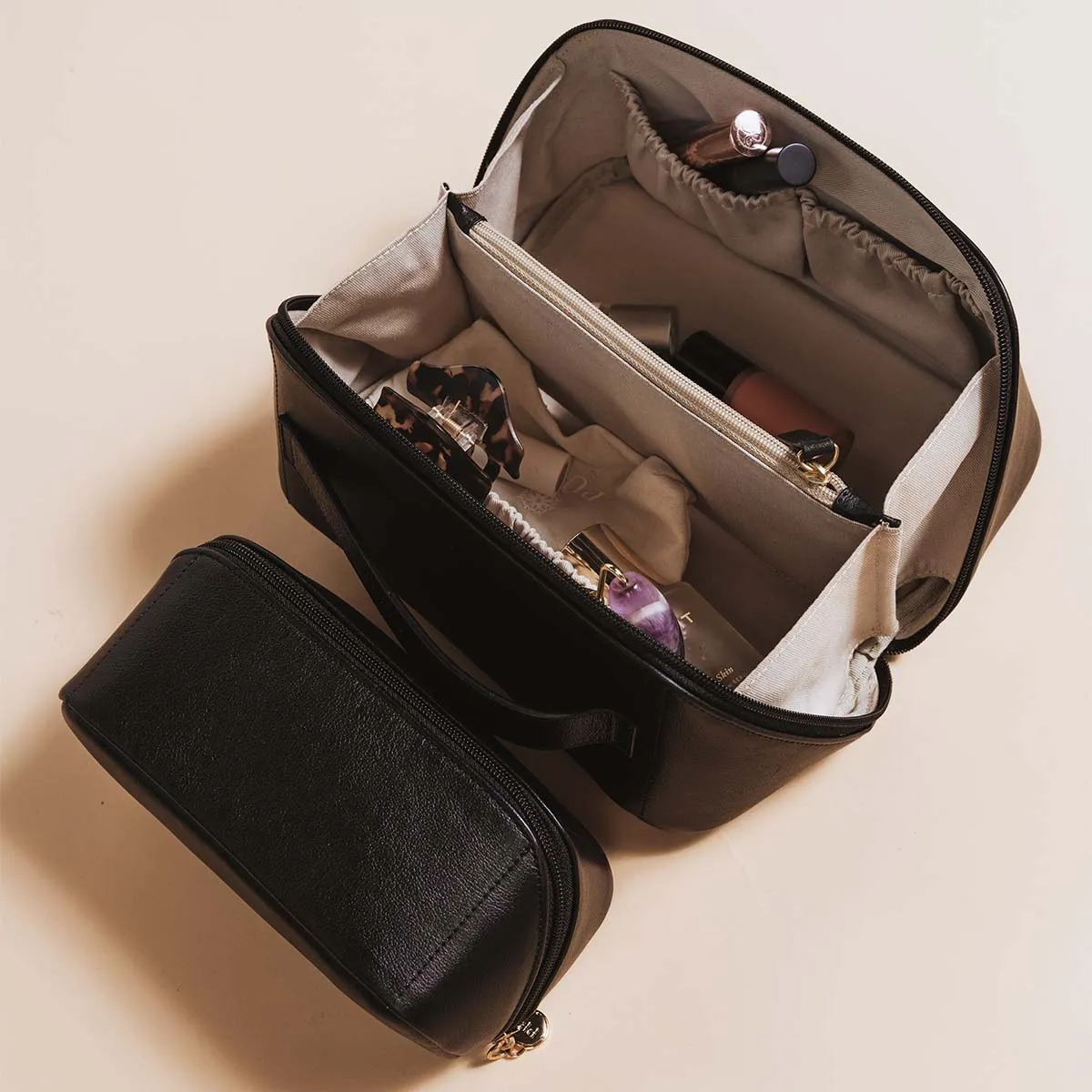 The Cosmetic Case Black Set sold by Poppy Barley product image thumbnail 3