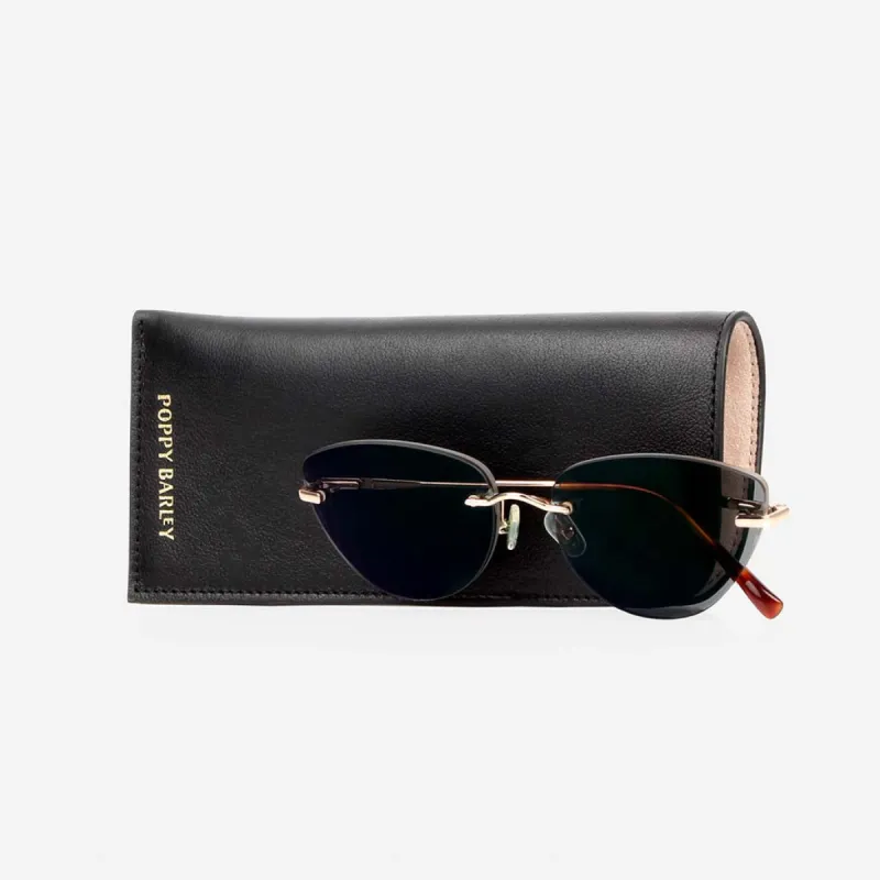 The Sunglasses Sleeve Black sold by Poppy Barley