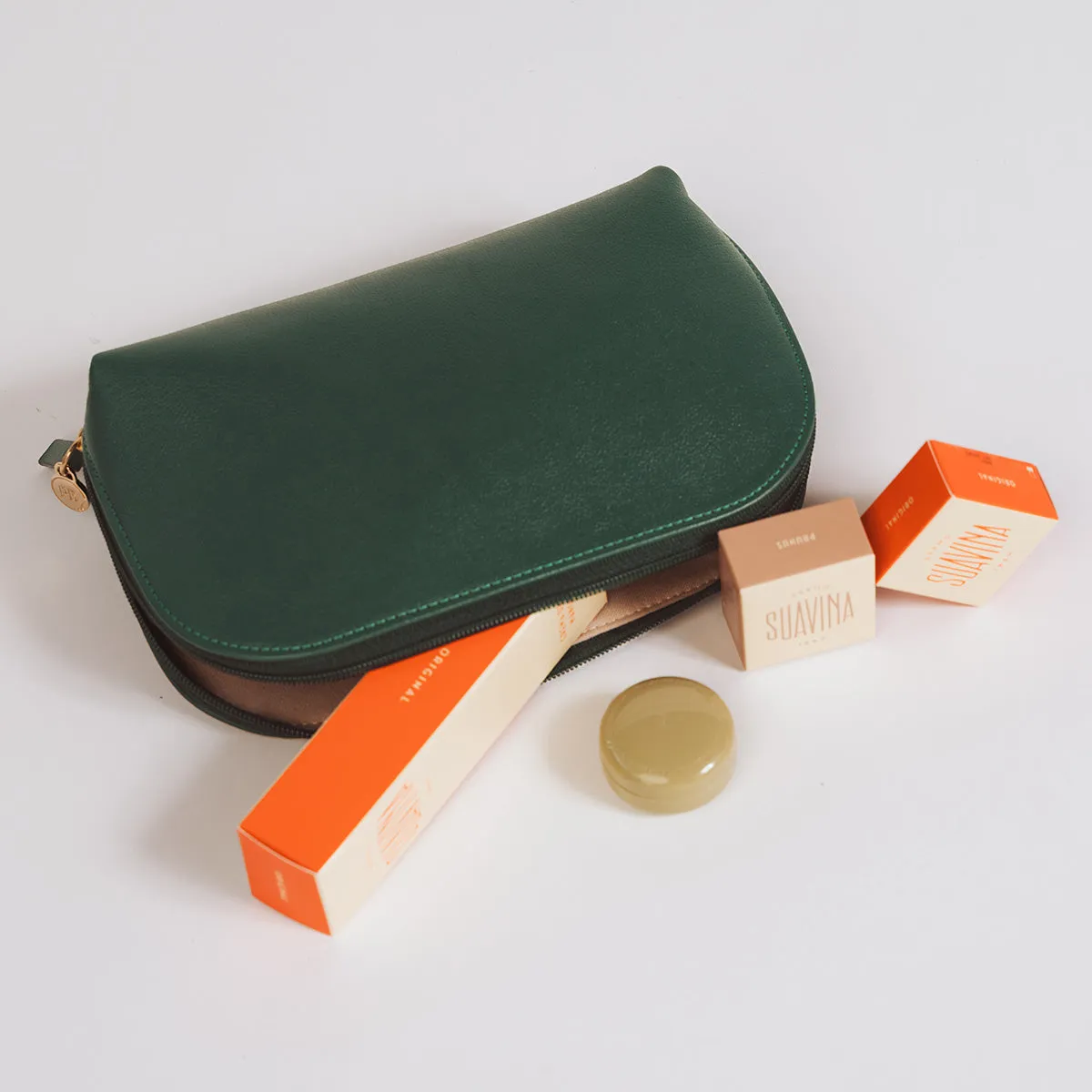The Universal Pouch Medium Evergreen sold by Poppy Barley product image thumbnail 2